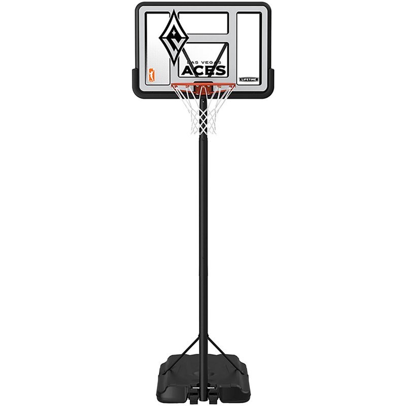 Lifetime WNBA Las Vegas Aces 44 in Portable Basketball Hoop with Wheels