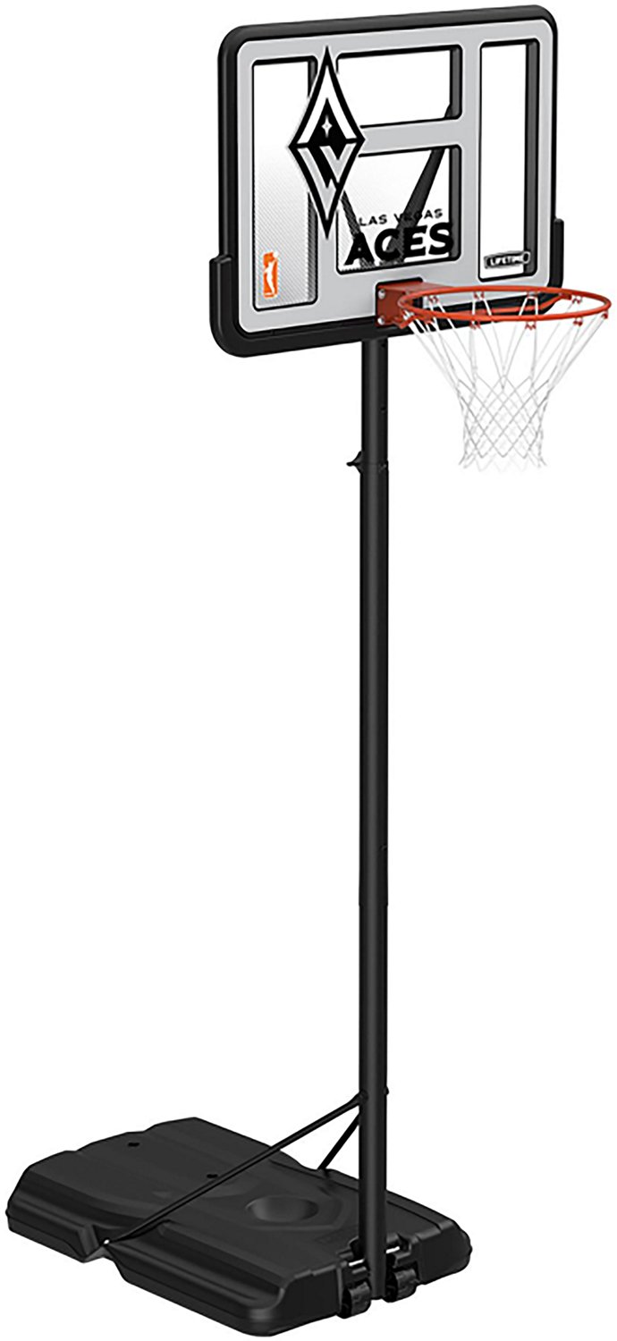 Lifetime WNBA Las Vegas Aces 44 in Portable Basketball Hoop with Wheels - view number 2