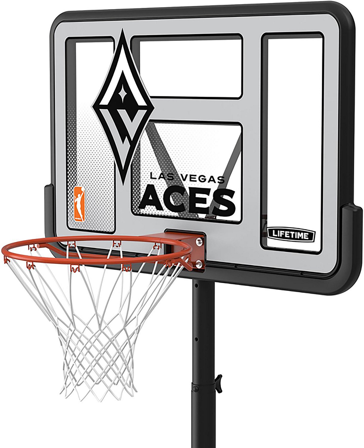 Lifetime WNBA Las Vegas Aces 44 in Portable Basketball Hoop with Wheels - view number 3