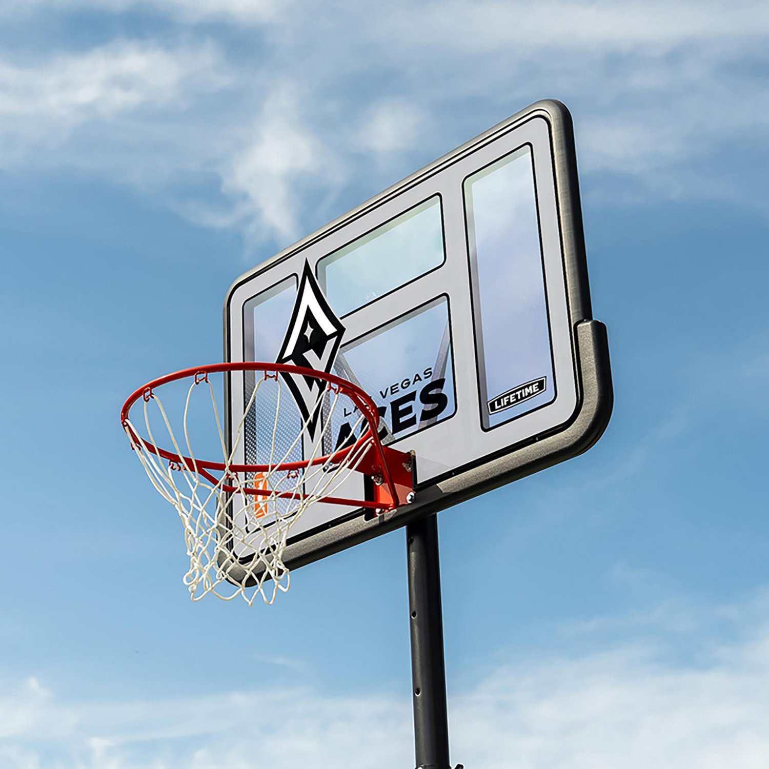 Lifetime WNBA Las Vegas Aces 44 in Portable Basketball Hoop with Wheels - view number 8
