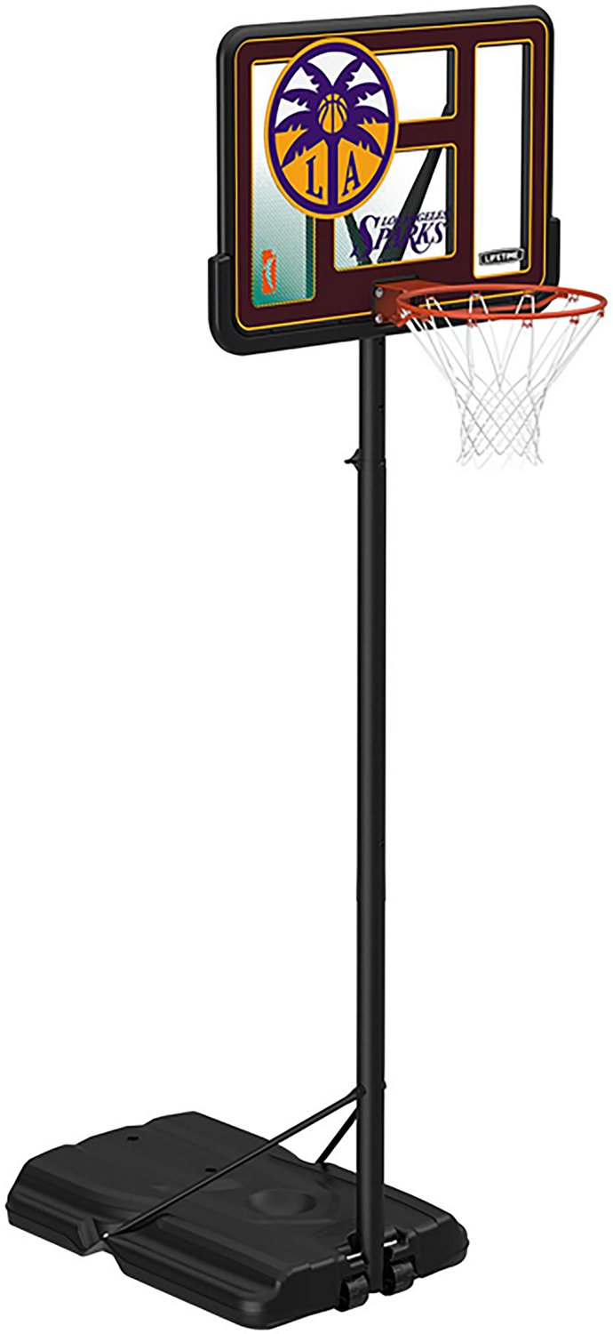 Lifetime WNBA Los Angeles Sparks 44 in Portable Basketball Hoop with Wheels - view number 2