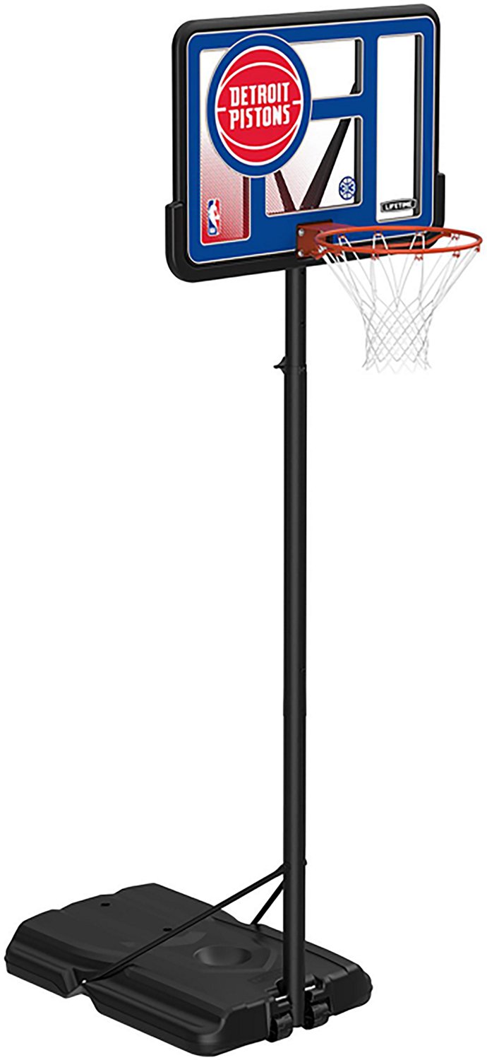 Lifetime NBA Detroit Pistons 44 in Portable Basketball Hoop with Wheels - view number 2