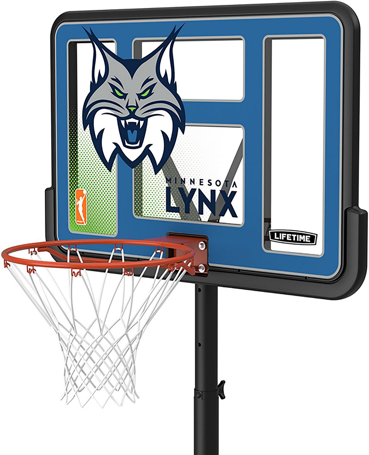 Lifetime WNBA Minnesota Lynx 44 in Portable Basketball Hoop with Wheels - view number 3
