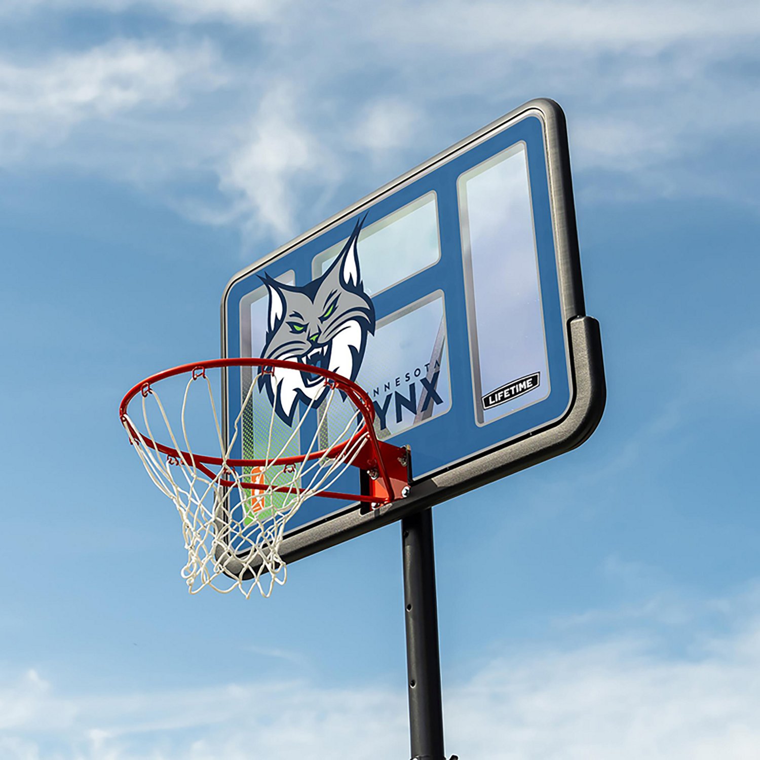 Lifetime WNBA Minnesota Lynx 44 in Portable Basketball Hoop with Wheels - view number 7