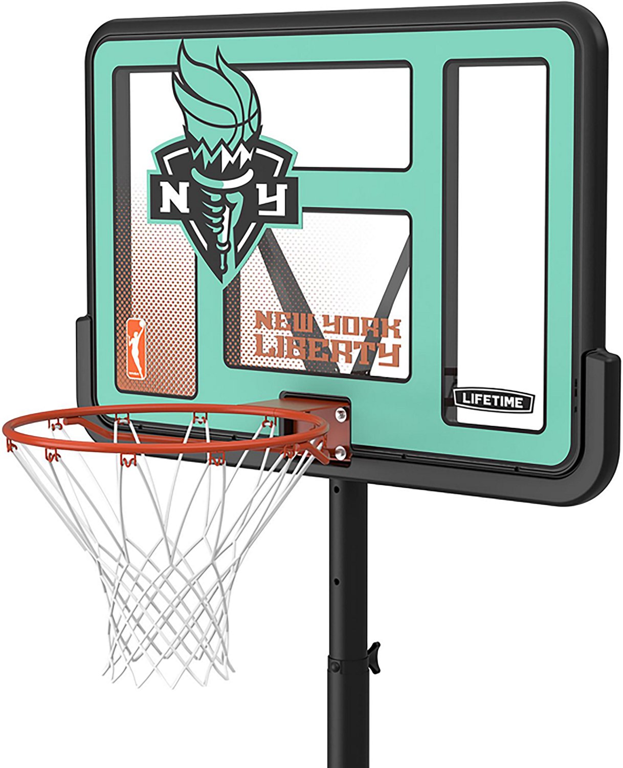 Lifetime WNBA New York Liberty 44 in Portable Basketball Hoop with Wheels - view number 3