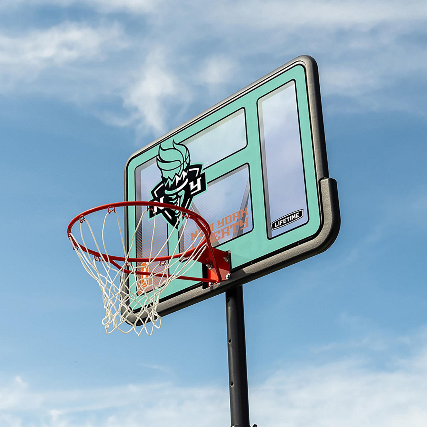 Lifetime WNBA New York Liberty 44 in Portable Basketball Hoop with Wheels - view number 7