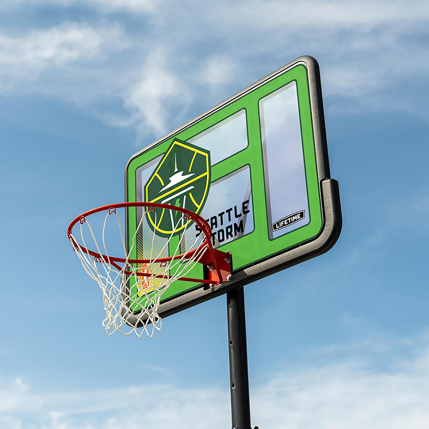 Lifetime WNBA Seattle Storm 44 in Portable Basketball Hoop with Wheels - view number 7