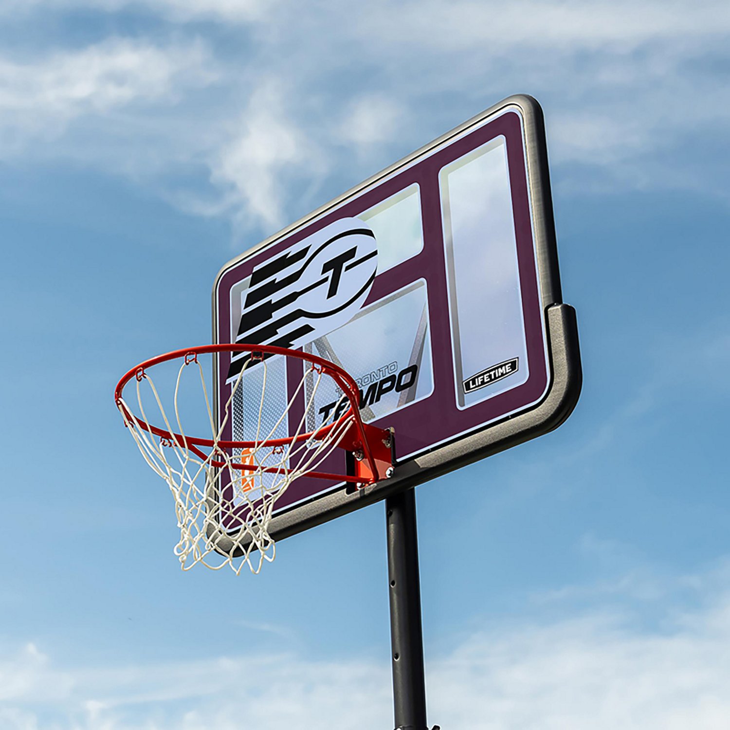 Lifetime WNBA Toronto Tempo 44 in Portable Basketball Hoop with Wheels - view number 7