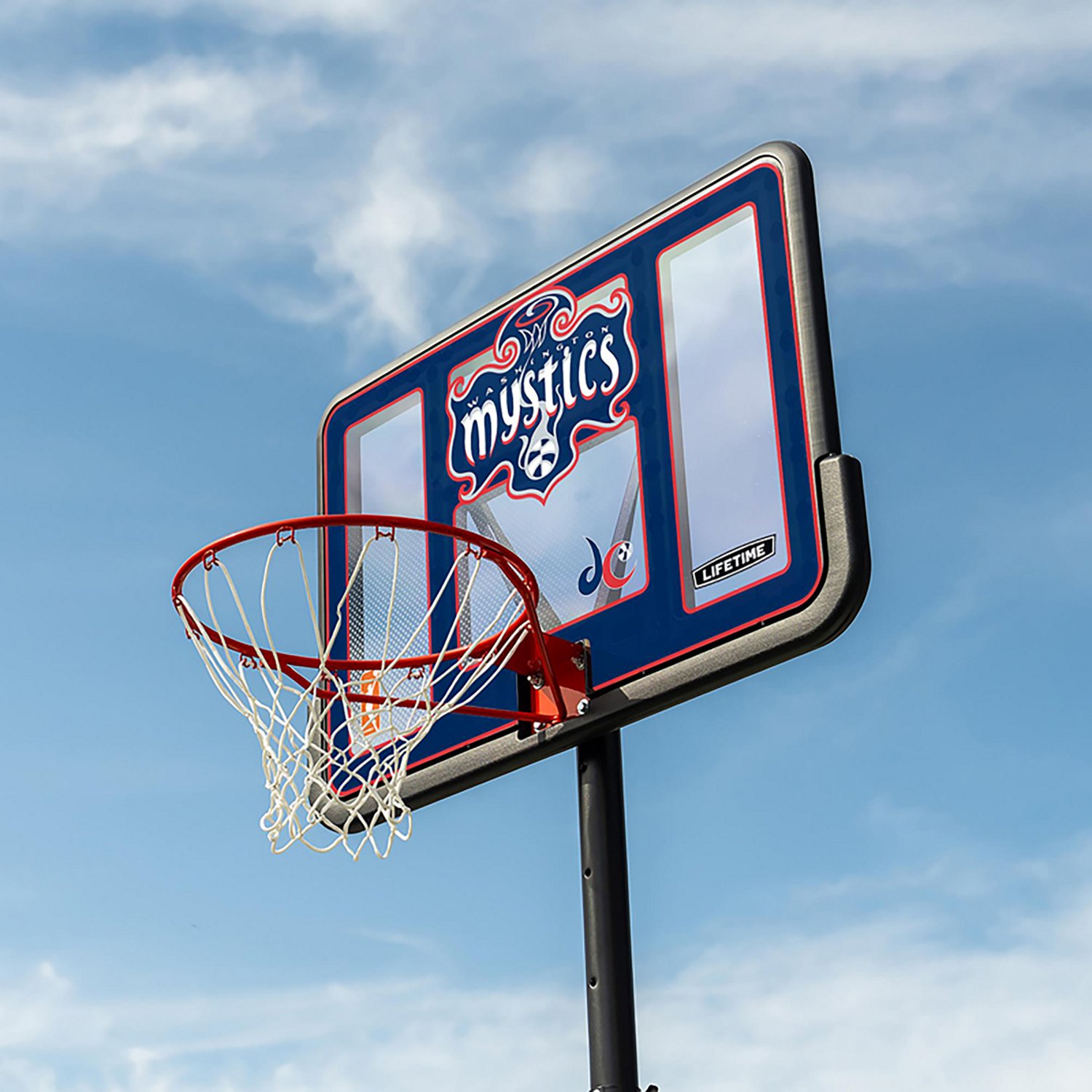 Lifetime WNBA Washington Mystics 44 in Portable Basketball Hoop with Wheels - view number 7