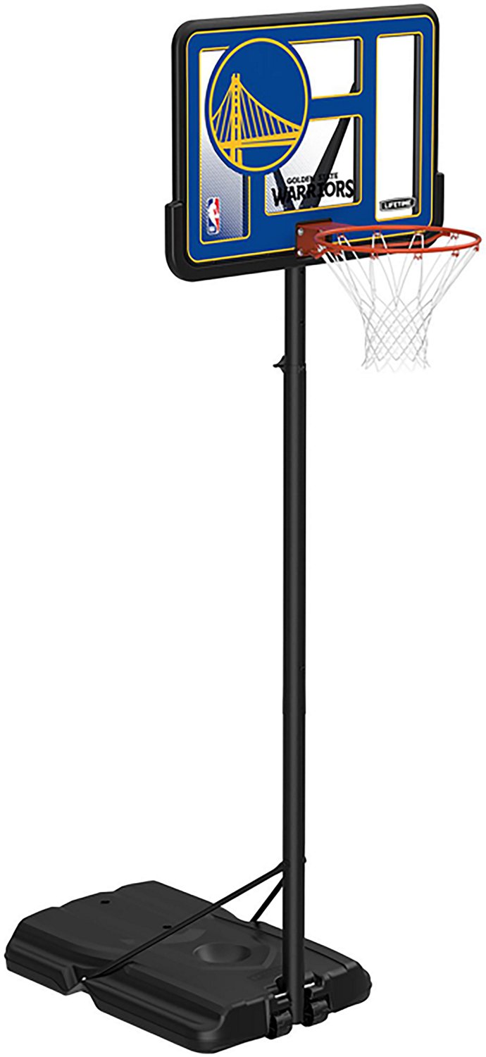 Lifetime NBA Golden State Warriors 44 in Portable Basketball Hoop with Wheels - view number 2