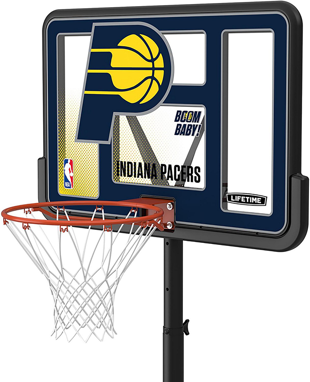 Lifetime NBA Indiana Pacers 44 in Portable Basketball Hoop with Wheels - view number 3