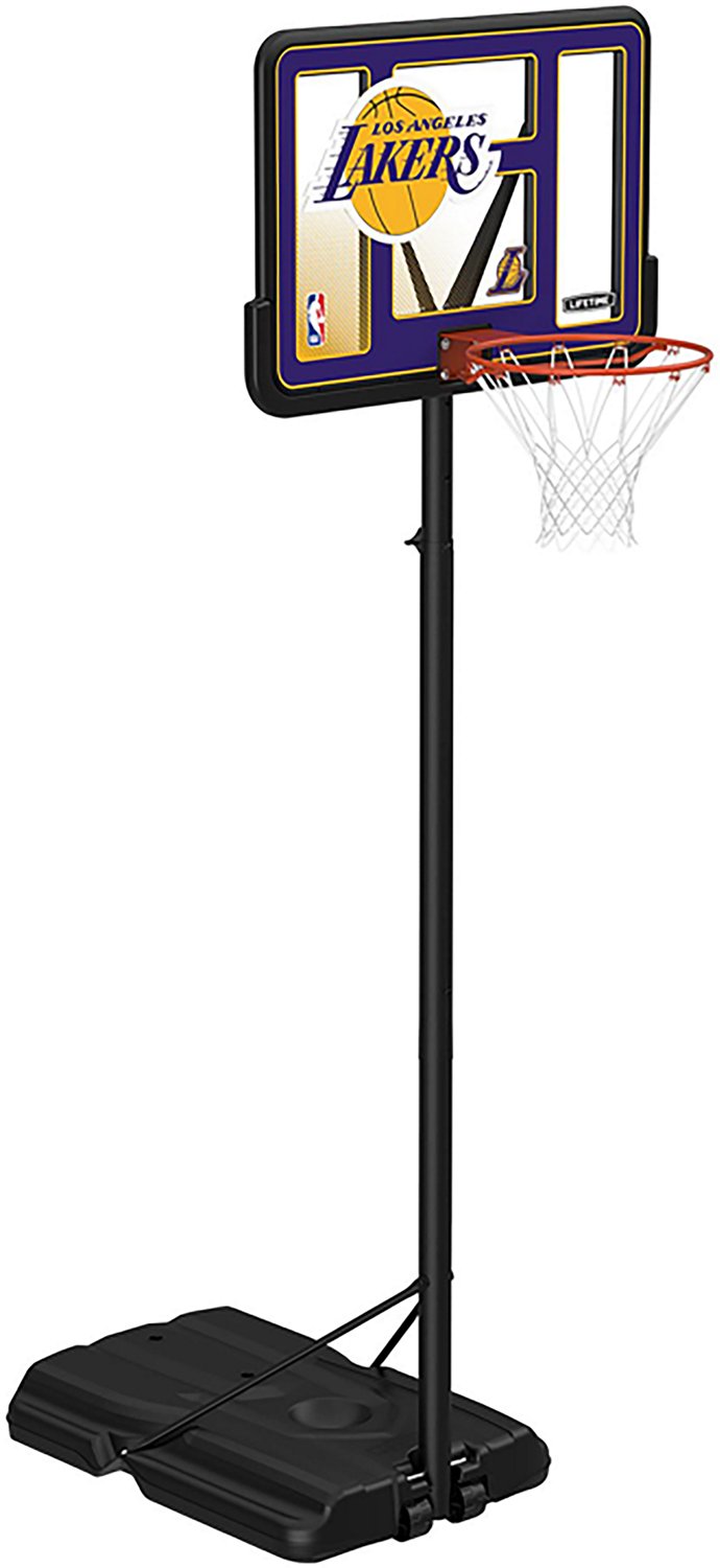 Lifetime NBA Los Angeles Lakers 44 in Portable Basketball Hoop with Wheels - view number 2