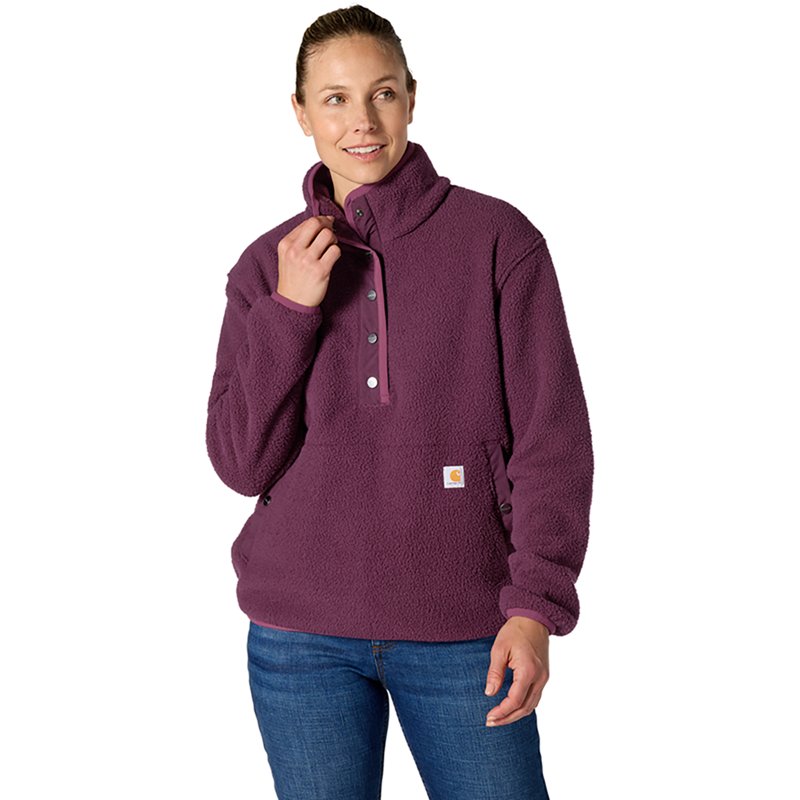Carhartt Women's Highland Pullover, Medium, Deep Cherrywood