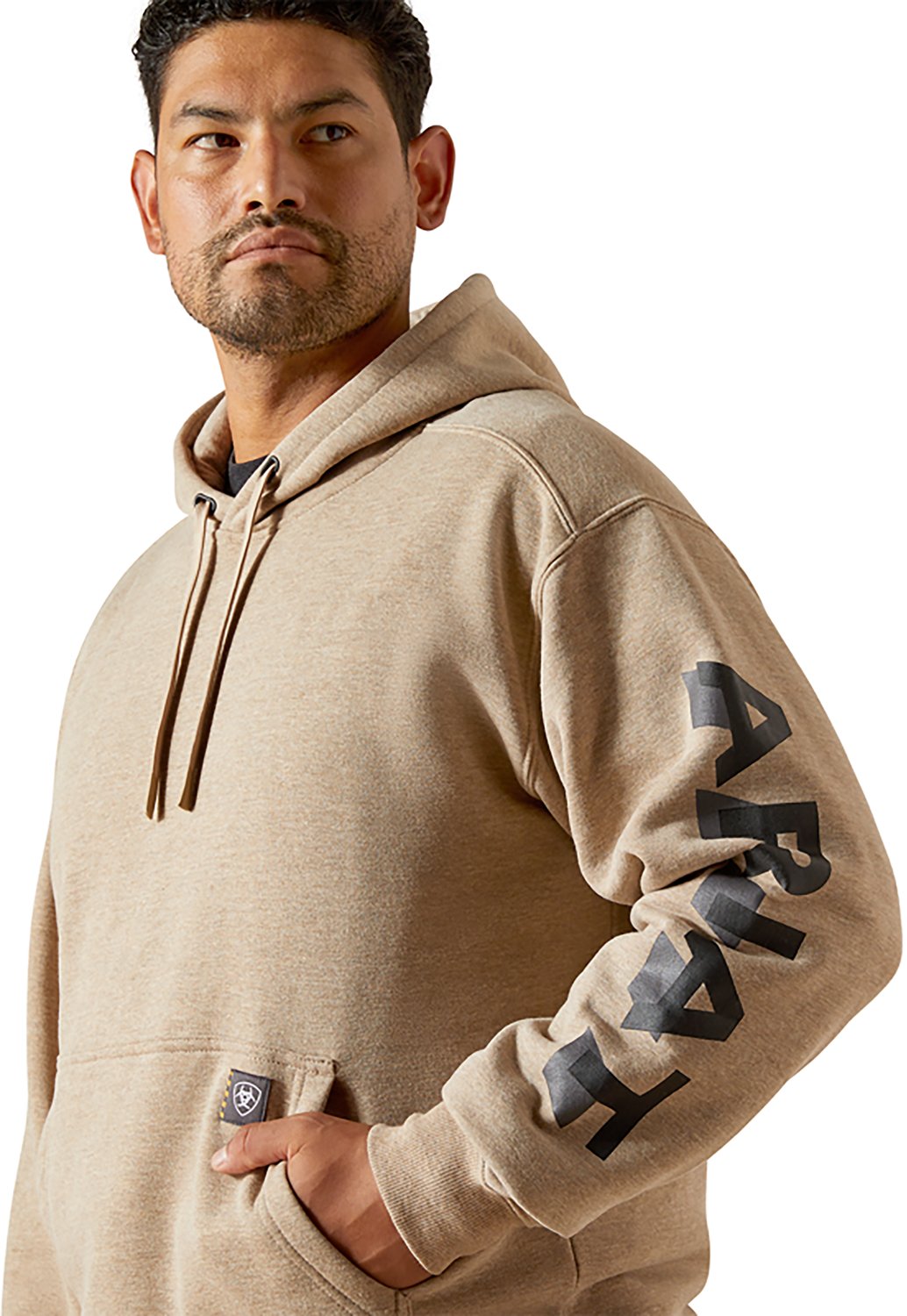 Ariat Men's Rebar Lightweight Logo Hoodie - view number 3