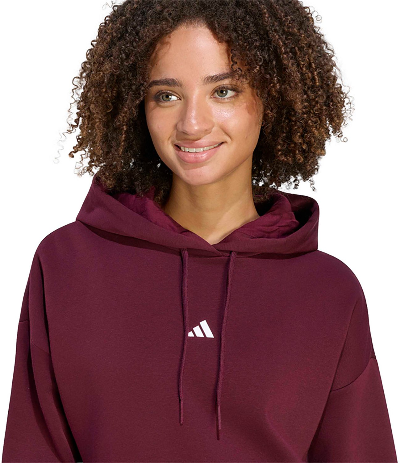 adidas Women's Essentials Small Logo Feel Cozy Hoodie - view number 4