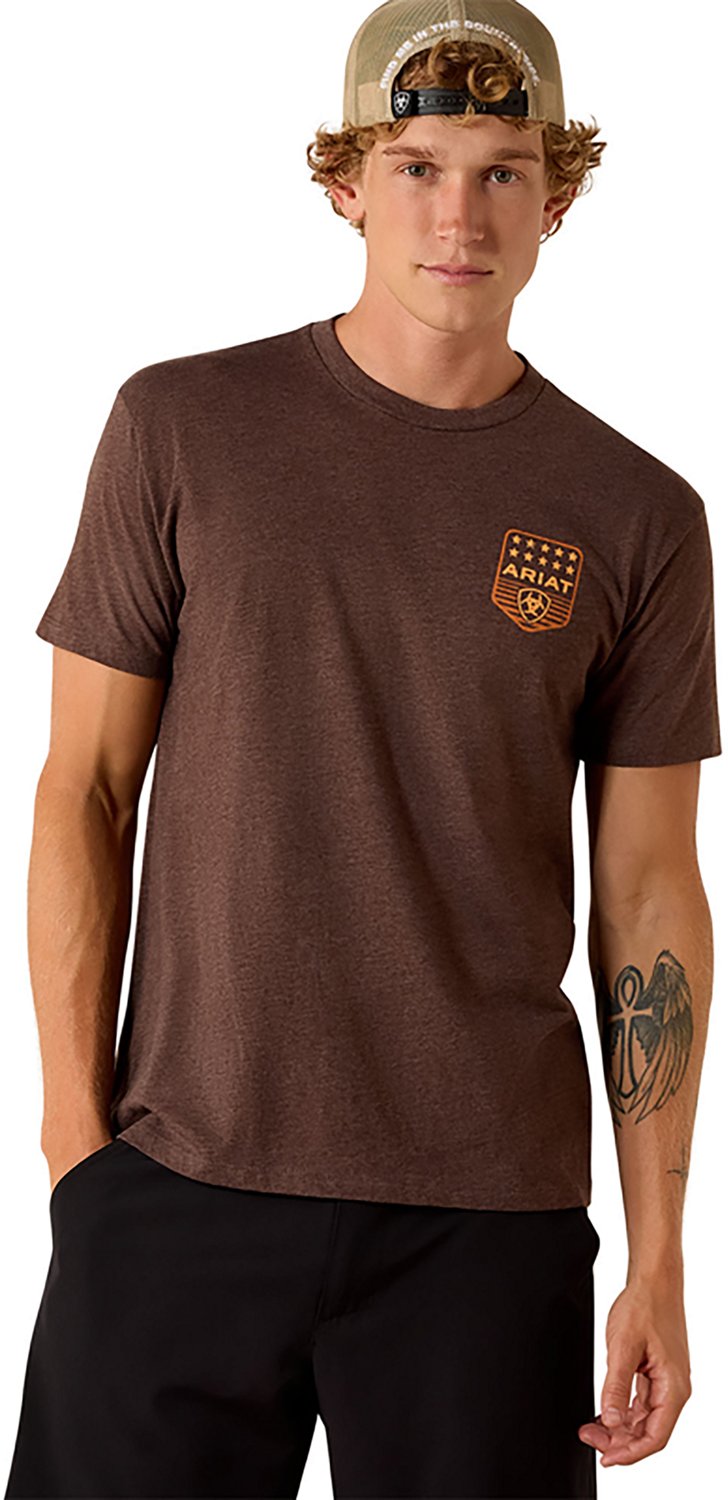 Ariat Men’s Stripe Patriotic Badge T-shirt