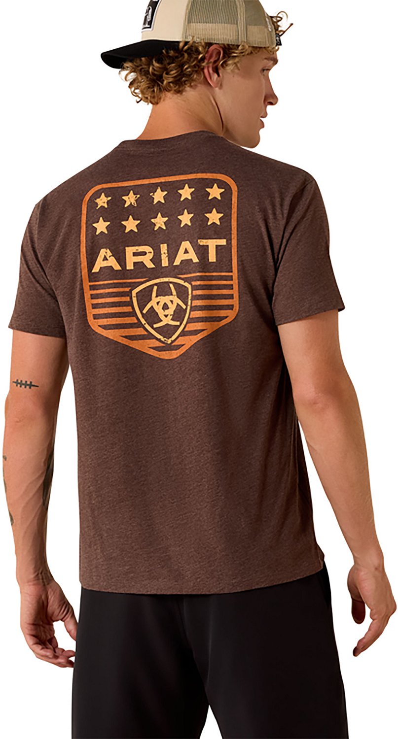 Ariat Men’s Stripe Patriotic Badge T-shirt - view number 2
