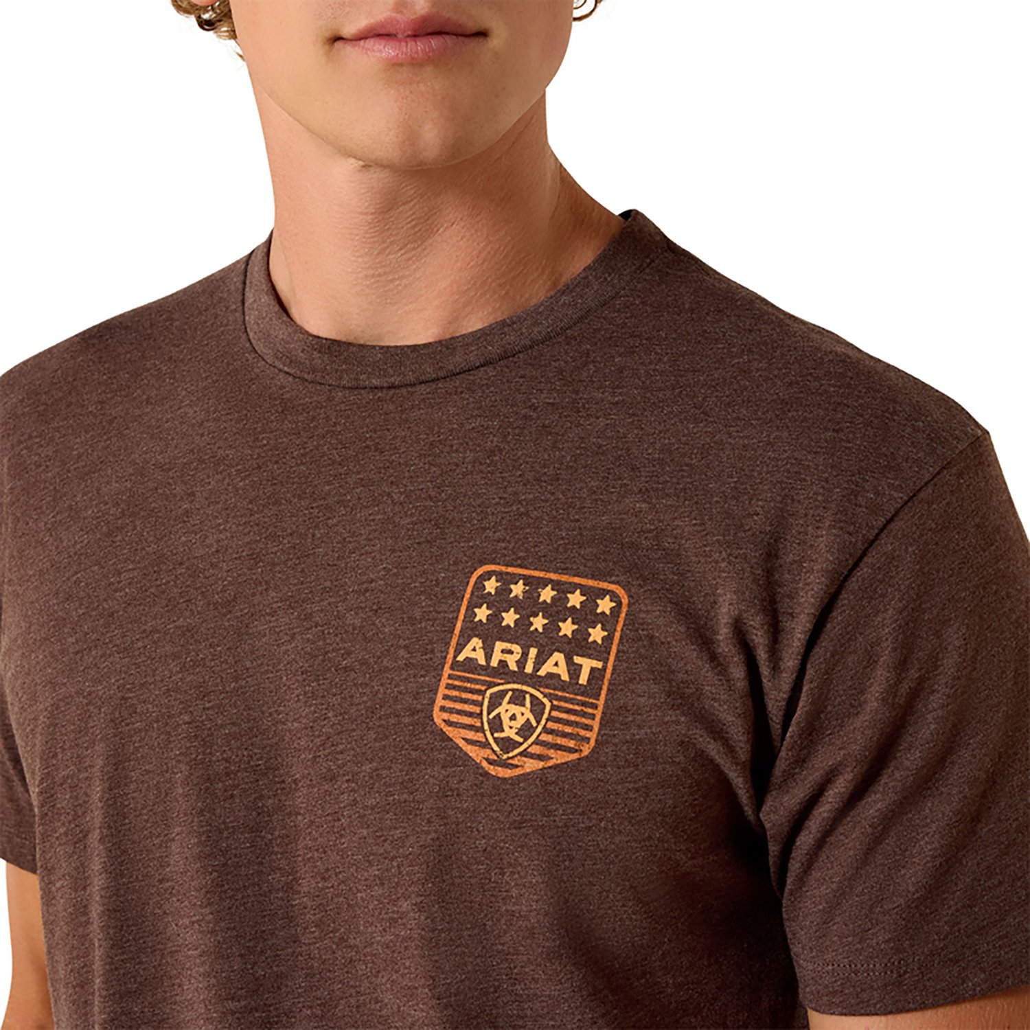 Ariat Men’s Stripe Patriotic Badge T-shirt - view number 3