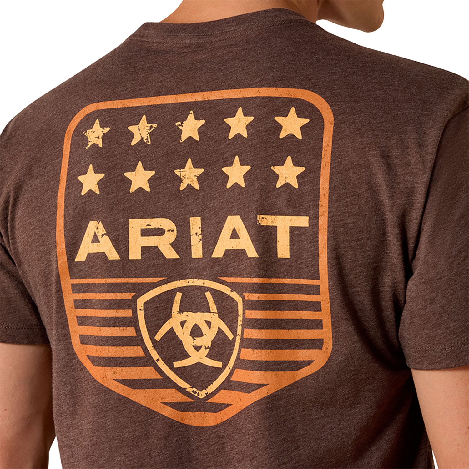 Ariat Men’s Stripe Patriotic Badge T-shirt - view number 4
