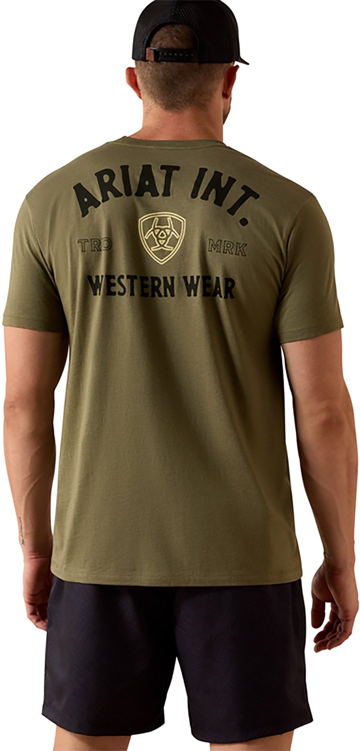 Ariat Men’s Outline Shop T-shirt - view number 2