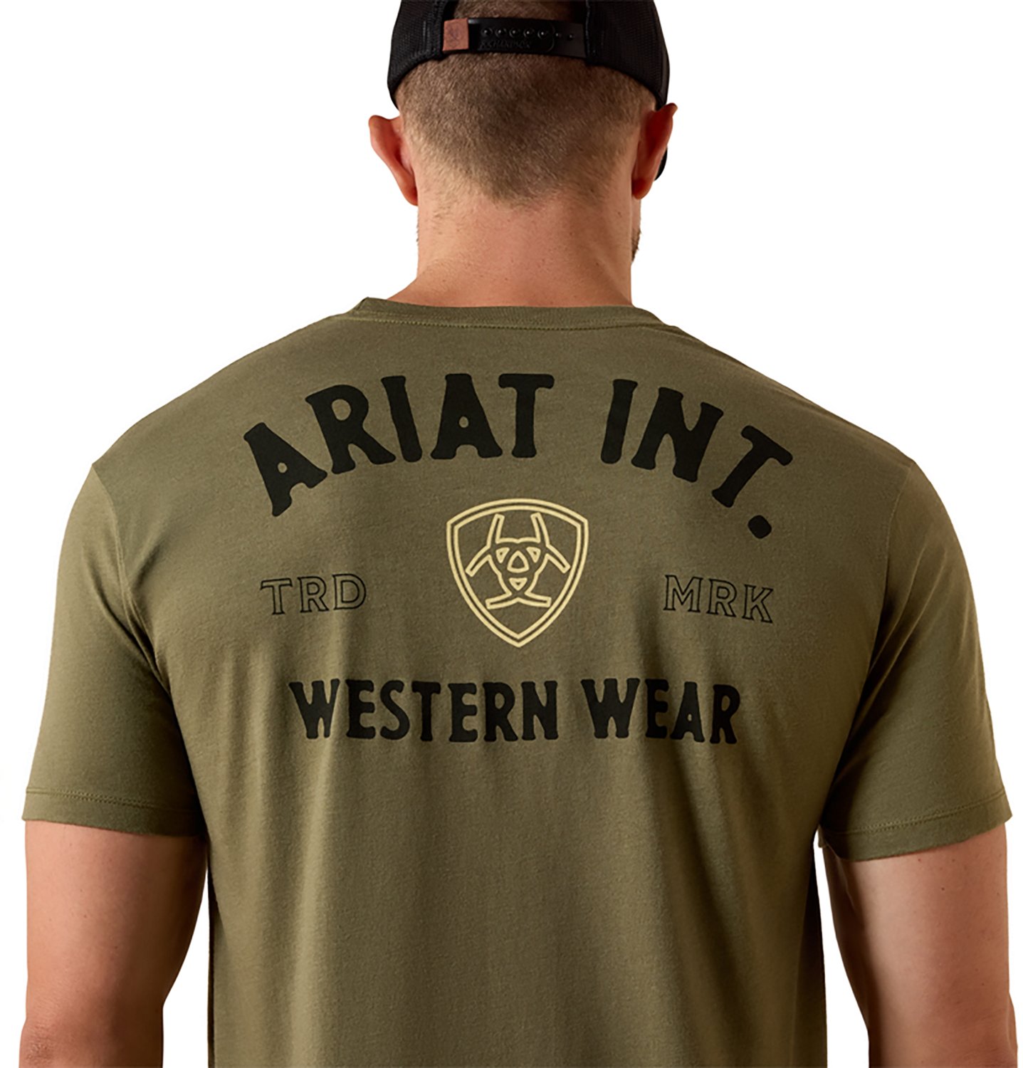 Ariat Men’s Outline Shop T-shirt - view number 4
