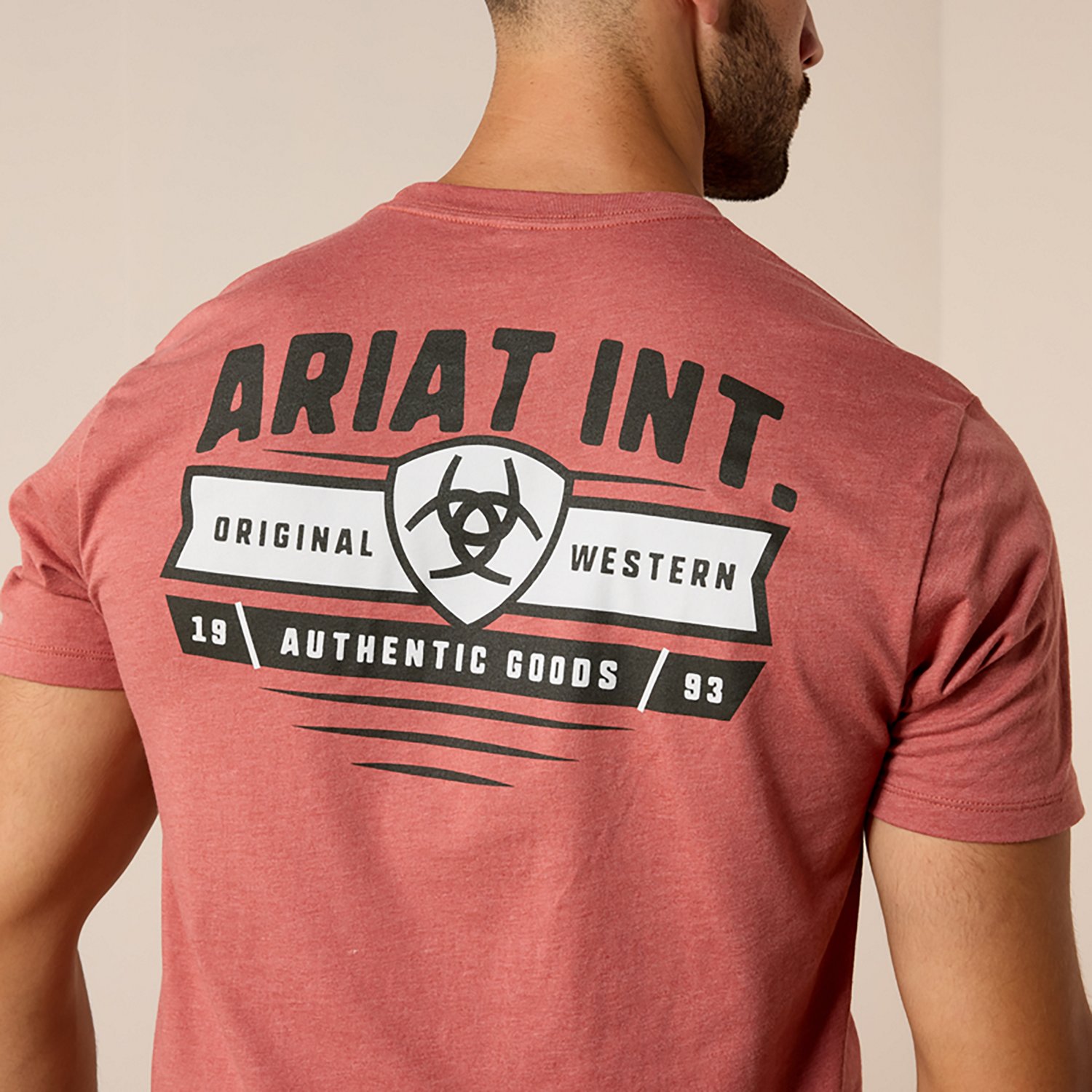 Ariat Men’s Banner Badge T-shirt - view number 4