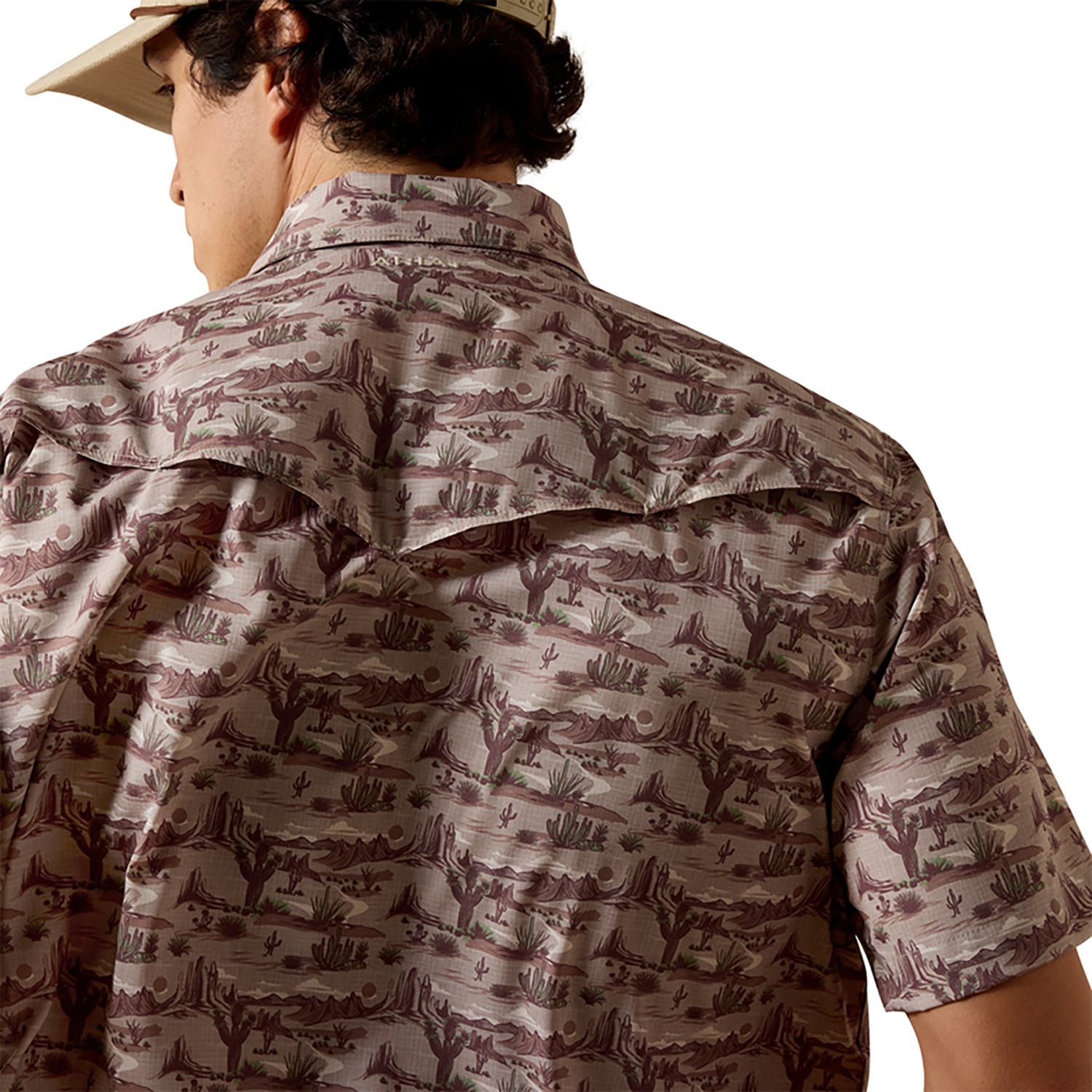 Ariat Men’s Printed VentTEK Western Yoke Classic Fit Snap Shirt - view number 4