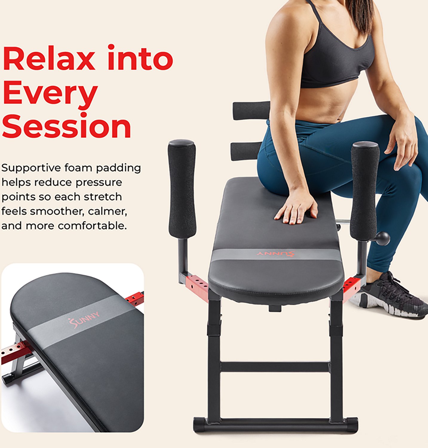Sunny Health & Fitness Lumbar Decompression and Stretching Table - view number 4