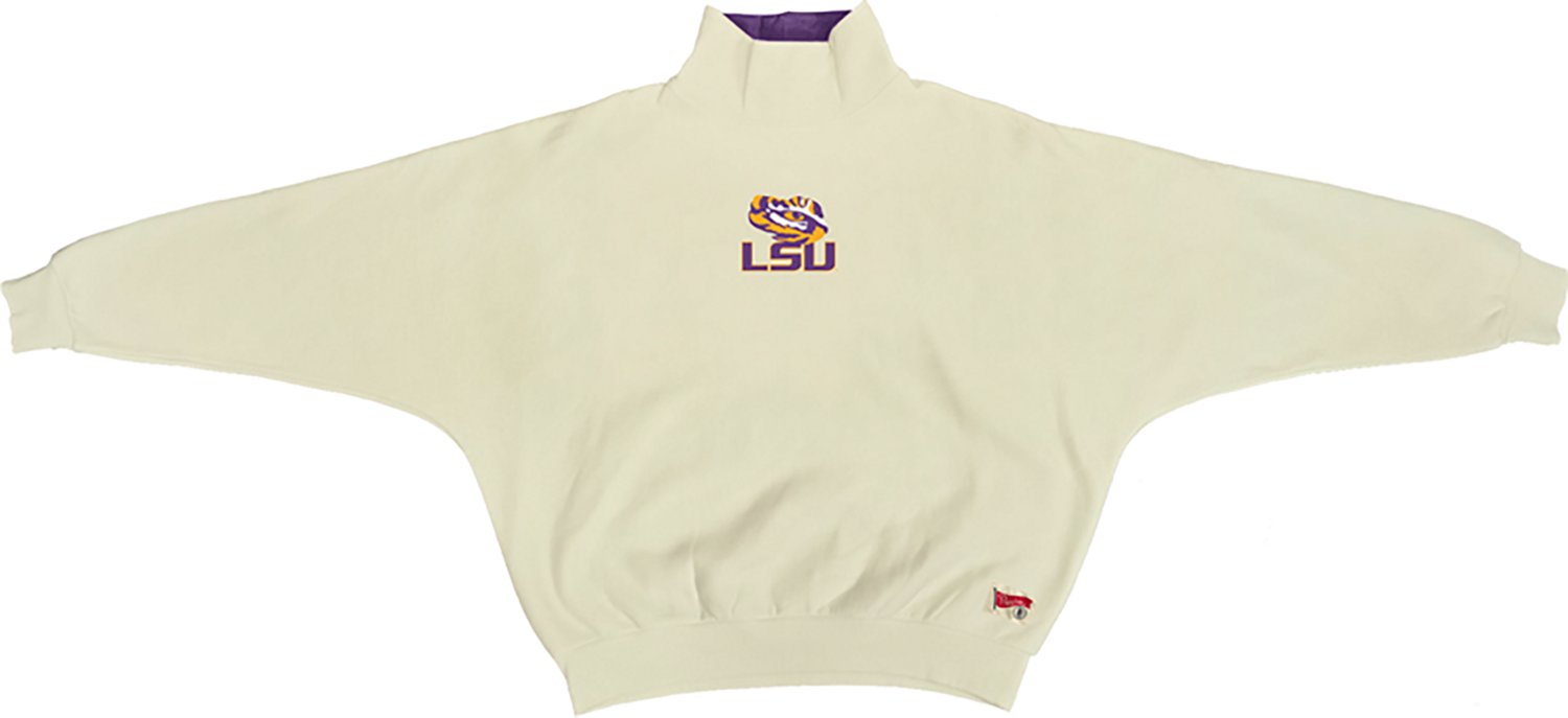 Pressbox Women's LSU Mocktail Pullover Long Sleeve Top - view number 2