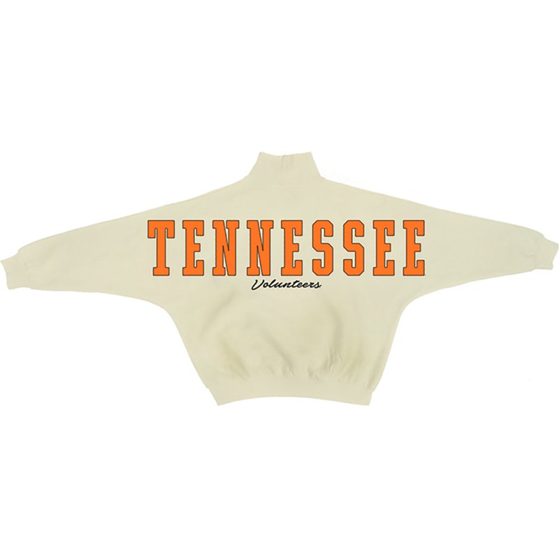 Pressbox Women's Tennessee Mocktail Pullover Long Sleeve Fleece Top
