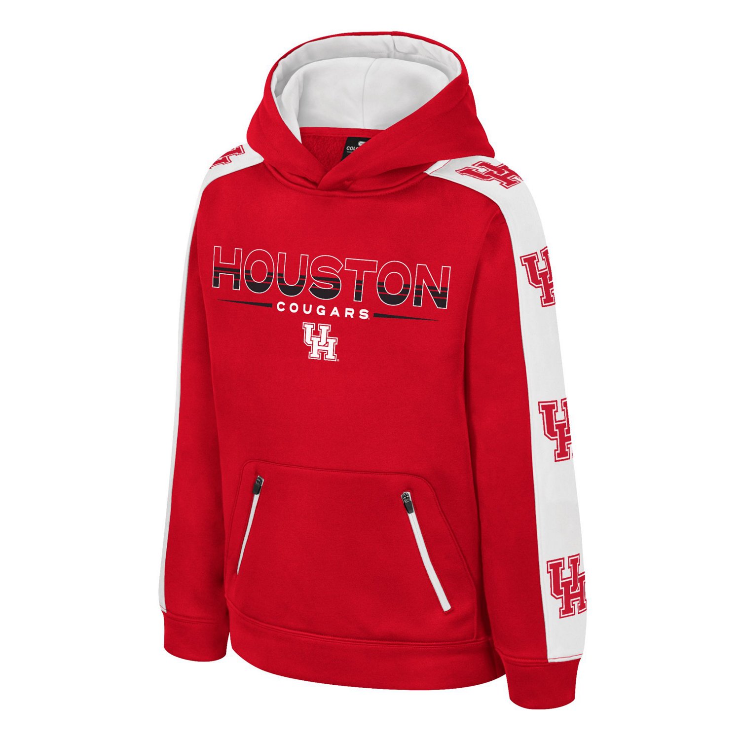 Colosseum Athletics Boys' University of Houston Bandit Poly Hoodie