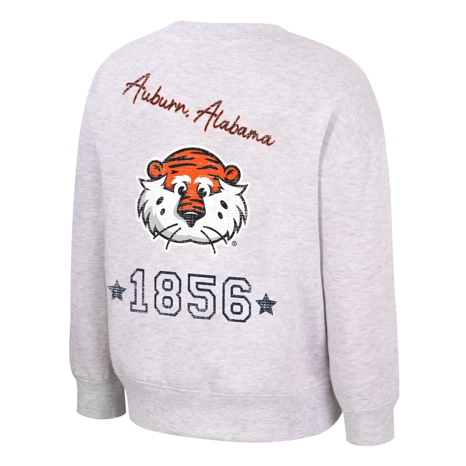 Colosseum Athletics Girls' Auburn University Coco Long Sleeve Crew ...