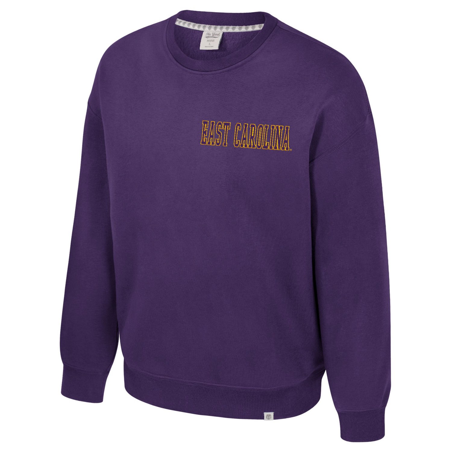 Colosseum Athletics Men's East Carolina University Super Rich Vintage Crew