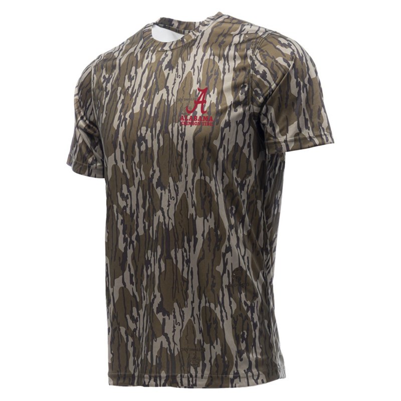 Colosseum Athletics Men's University of Alabama Mossy Oak Essentials T-shirt