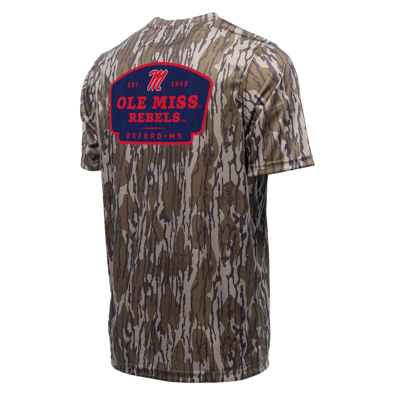 Colosseum Athletics Men's University of Mississippi Mossy Oak Essentials T-shirt - view number 2