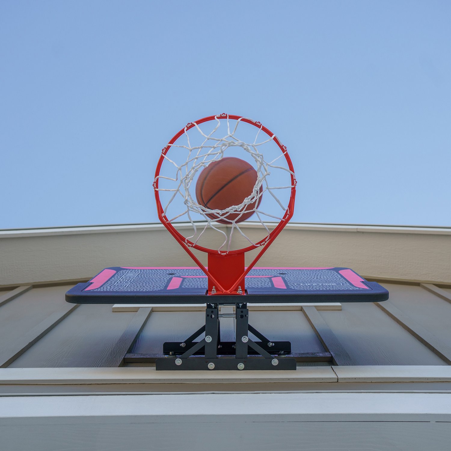 Lifetime 44 In Basketball Backboard and Rim Combo - view number 8