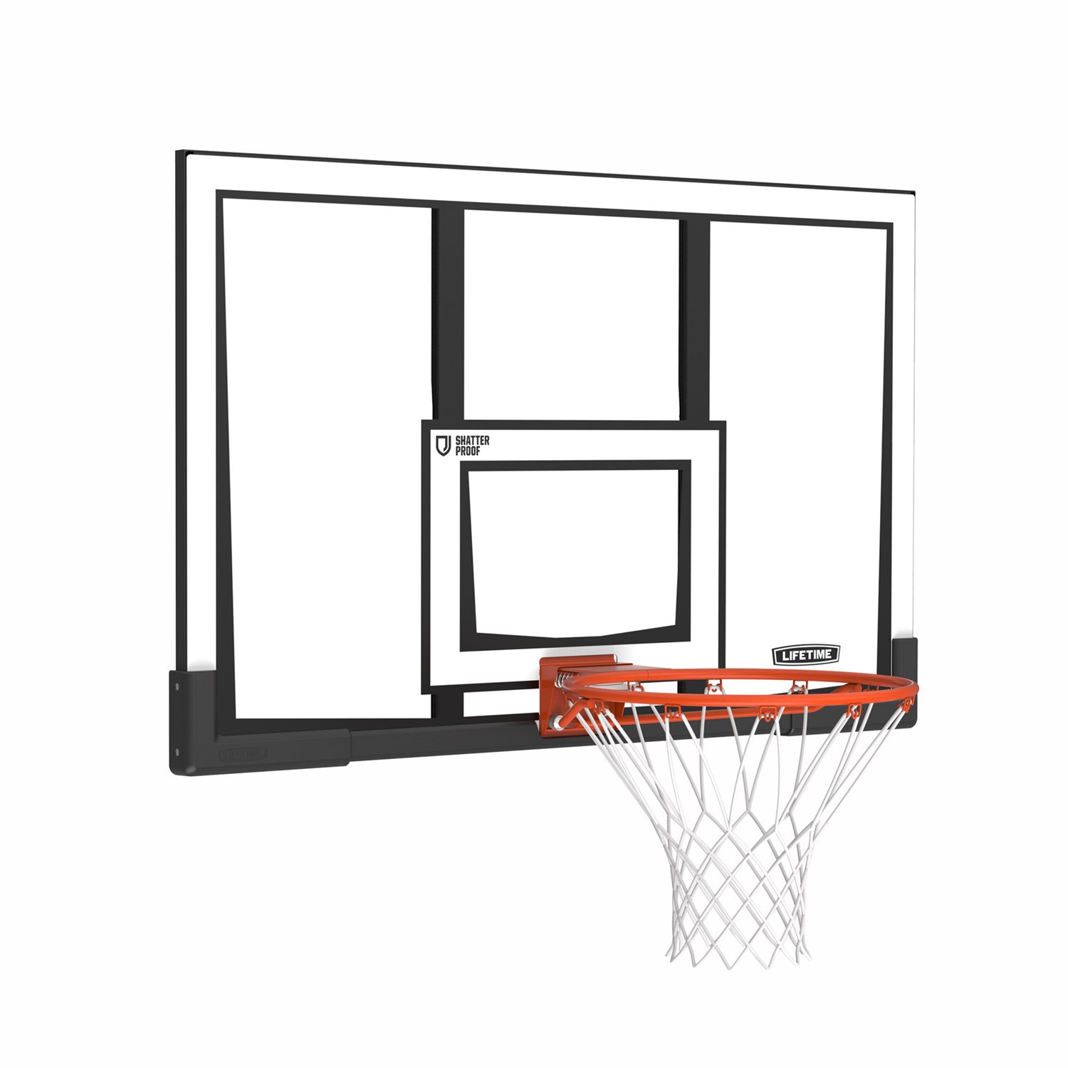 Lifetime 52 in Poly Basketball Backboard and Rim Combo - view number 2
