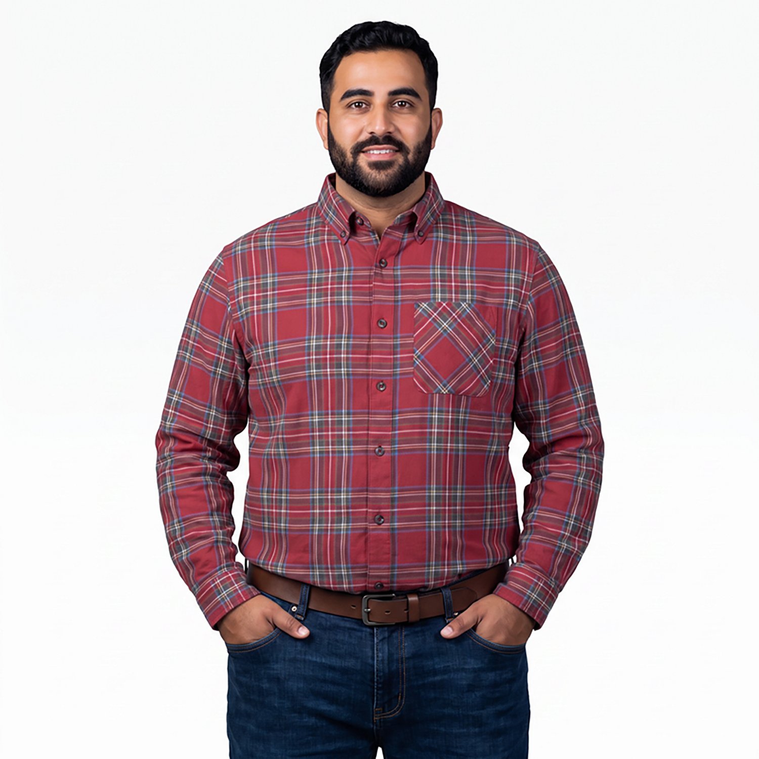 Magellan Outdoors Canyon Creek Long Sleeve Flannel Shirt                                                                         - view number 2
