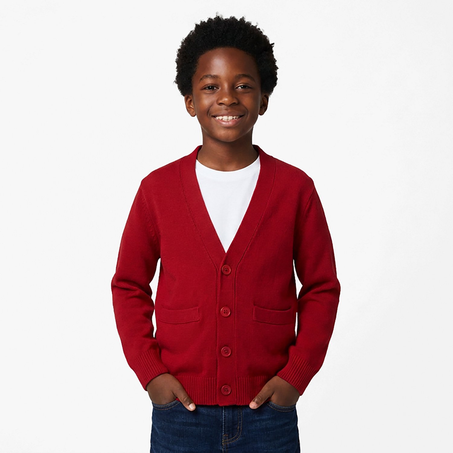 French Toast Boys' Antipill Cardigan                                                                                             - view number 2