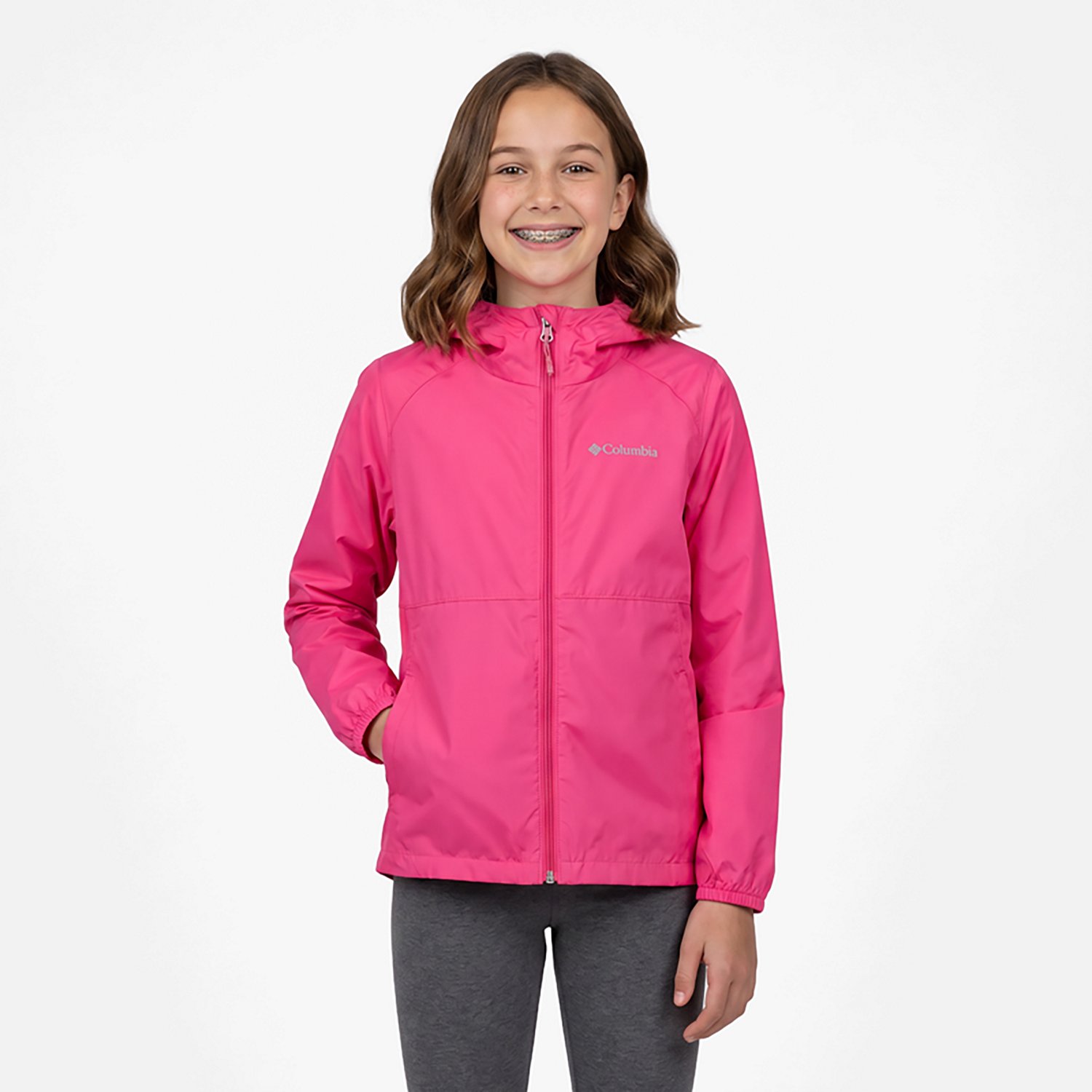 Columbia Sportswear Girls' Switchback II Rain Jacket