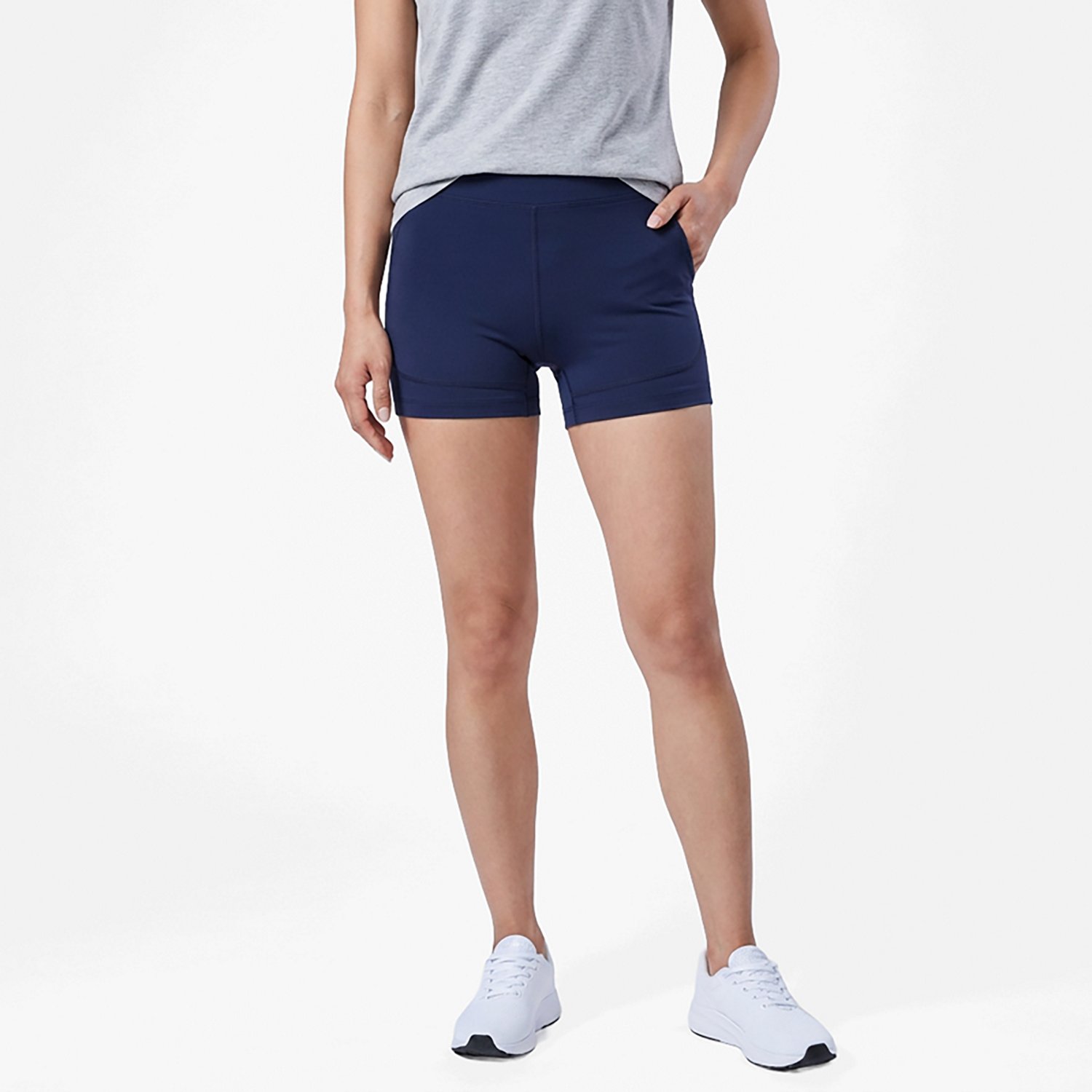 BCG Women's Wide Waistband Volley Shorts 3 in                                                                                    - view number 2