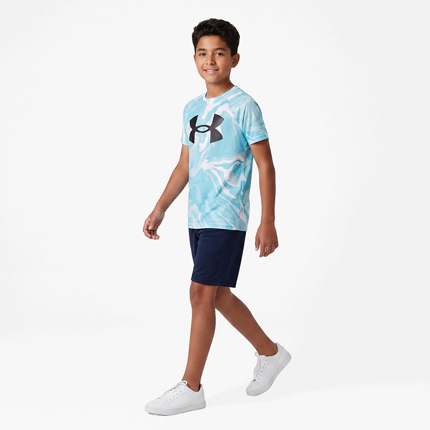 Under Armour Boys' UA Tech Printed Short Sleeve T-shirt