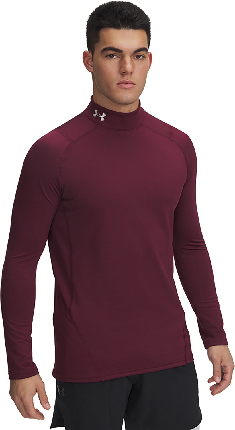 Under Armour Men's CG Armour Fitted Mock Long Sleeve Top
