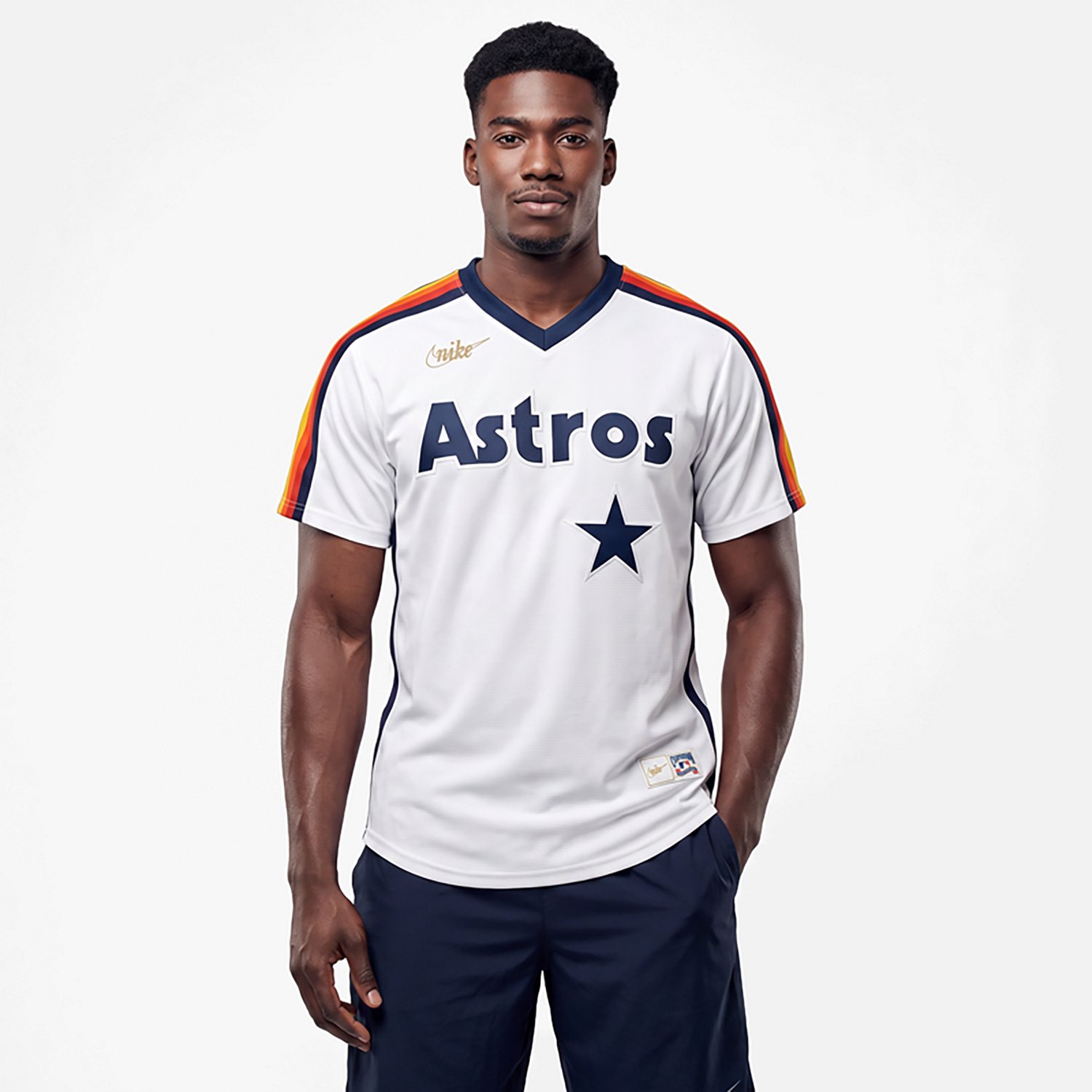 Nike Men's Houston Astros Official 1986 Cooperstown Jersey | Academy