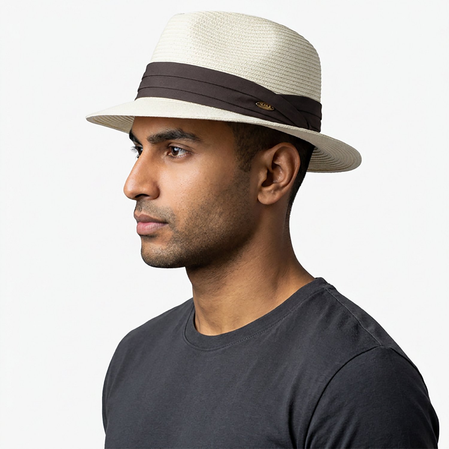 Scala Pronto Men's Paper Braid Safari Hat