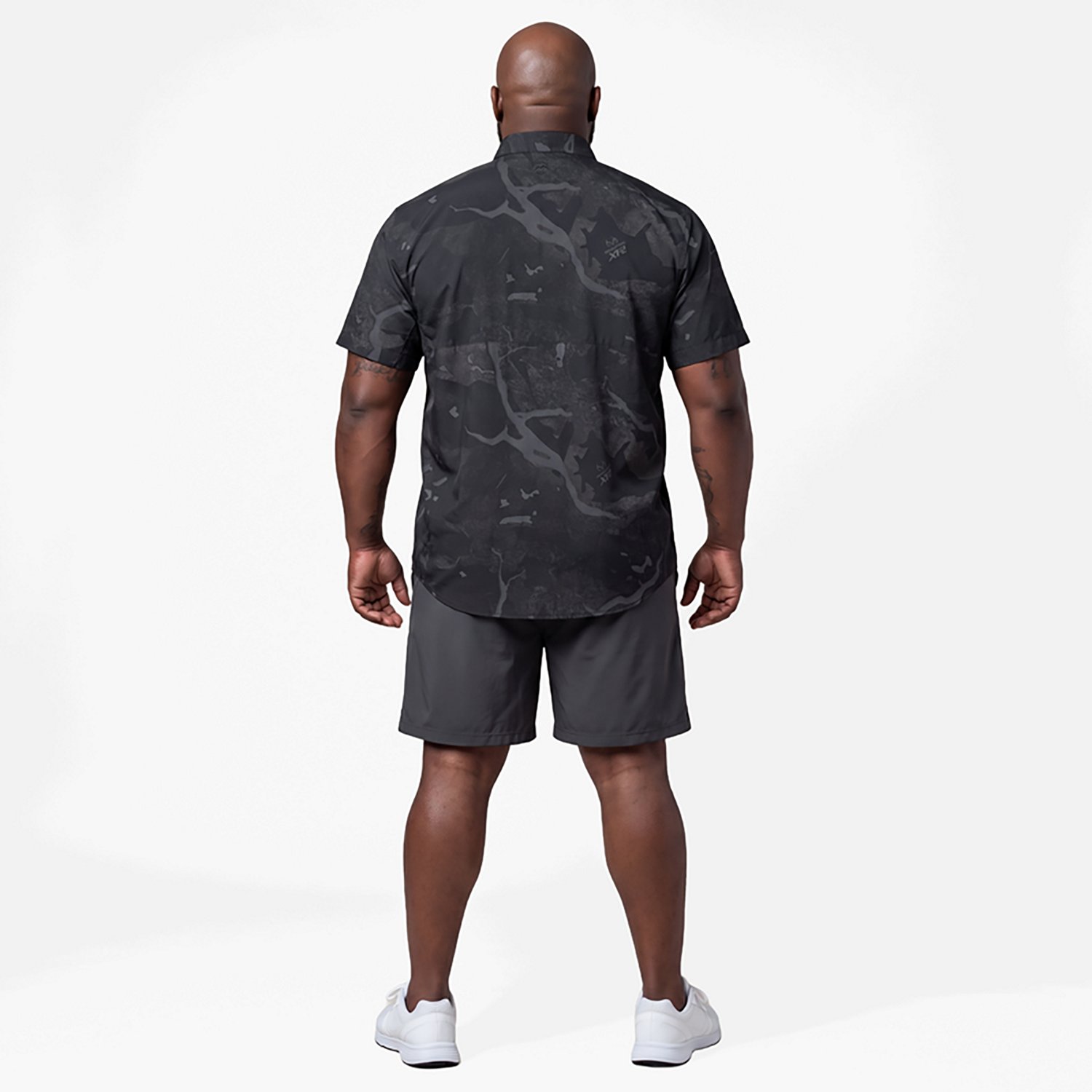Magellan Outdoors Men's Lightweight Ripstop Button Down Short Sleeve Shirt                                                       - view number 2