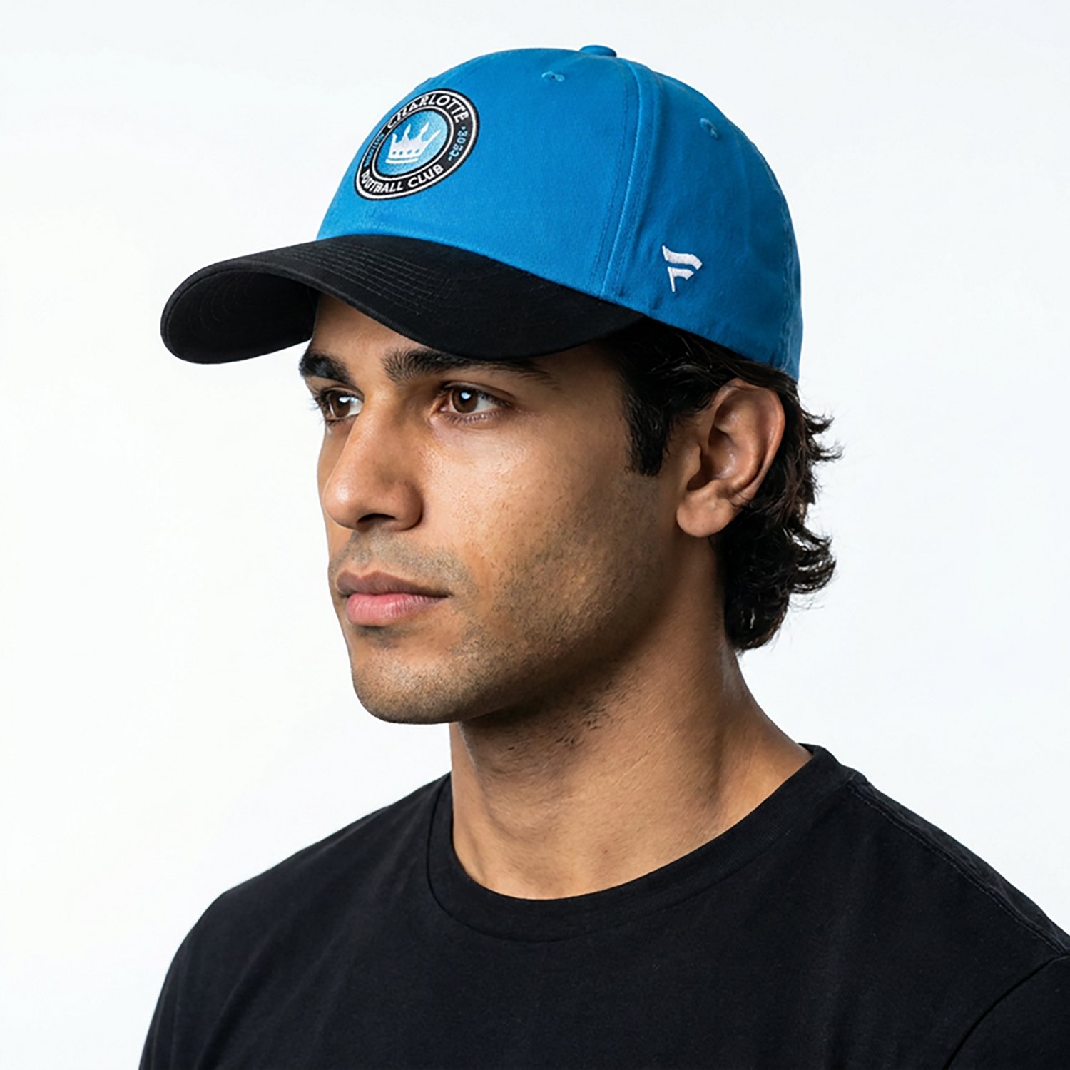 Fanatics Men's Charlotte FC Fundamental Adjustable Snapbuckle Cap - view number 3