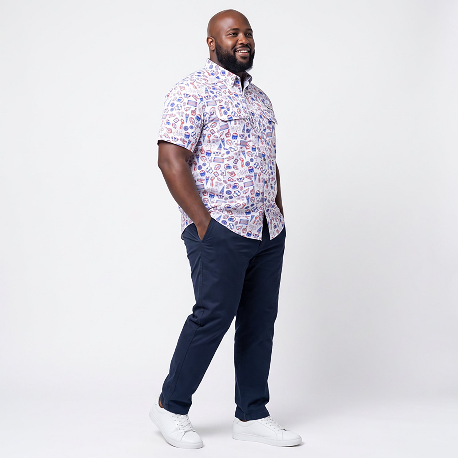 Magellan Outdoors Men's Florida Local State Print Shirt