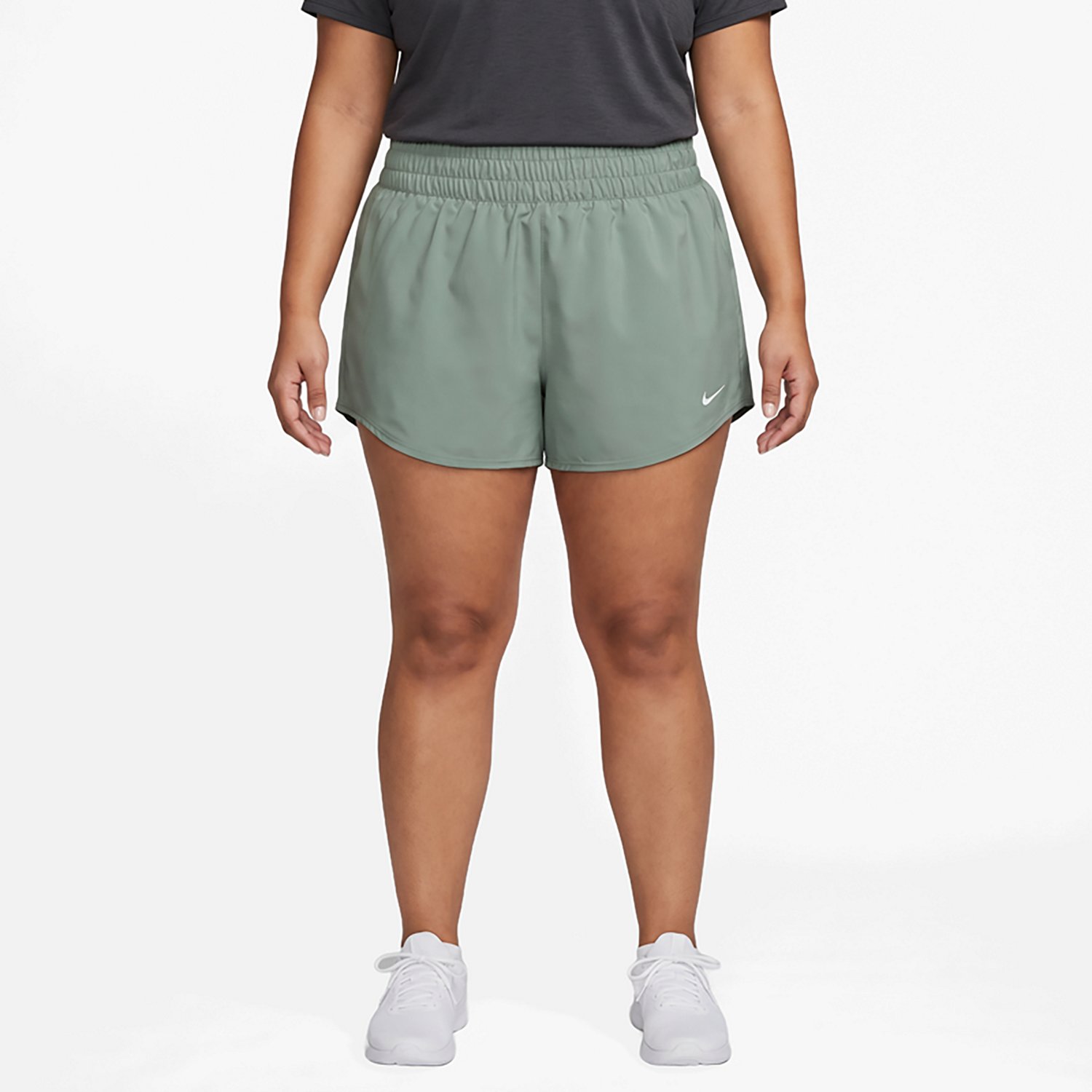 Nike Women's One Dri-FIT Mid-Rise Shorts 3in - view number 6