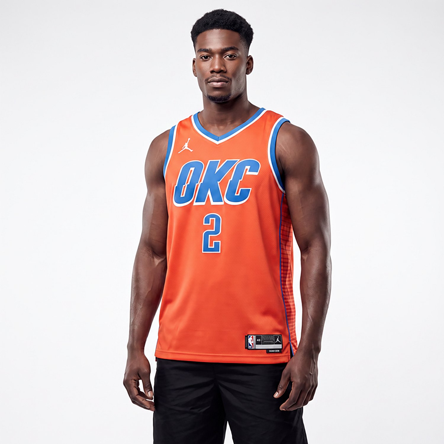 Jordan Men's OKC Thunder Gilgeous-Alexander Dri-fit Swingman Statement Jersey